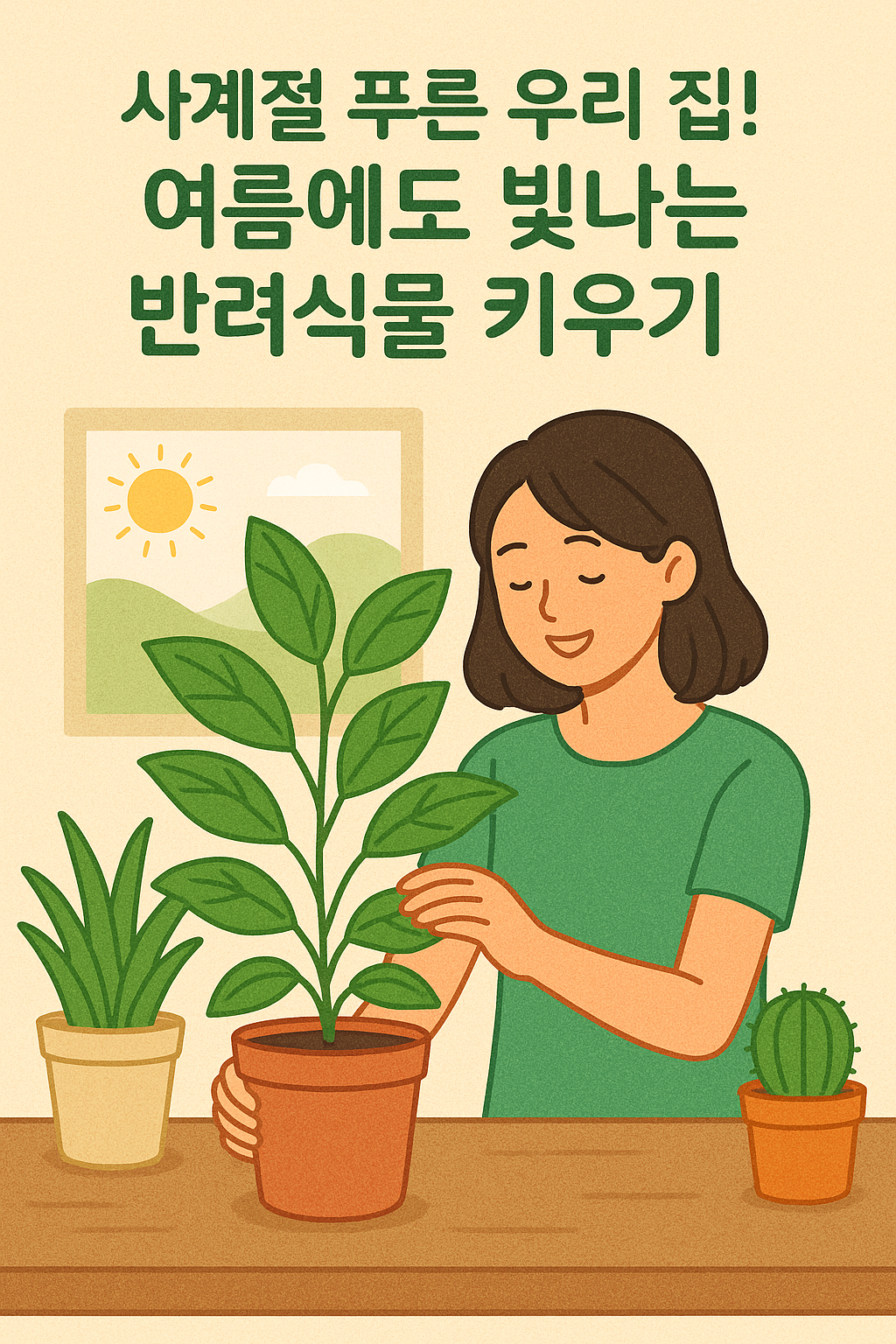 4계절 반려식물 키우기