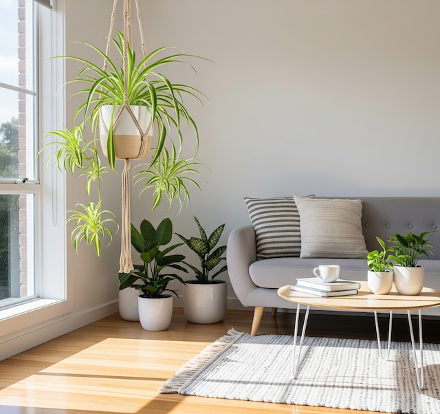 접란, Chlorophytum comosum