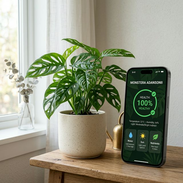 반려식물 관리 이미지