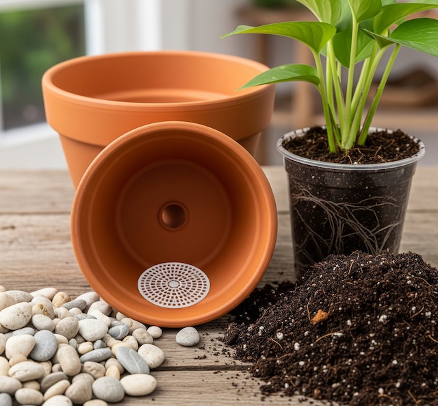 “ 분갈이 준비”