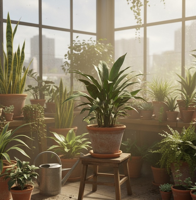 만년청 Rohdea japonica