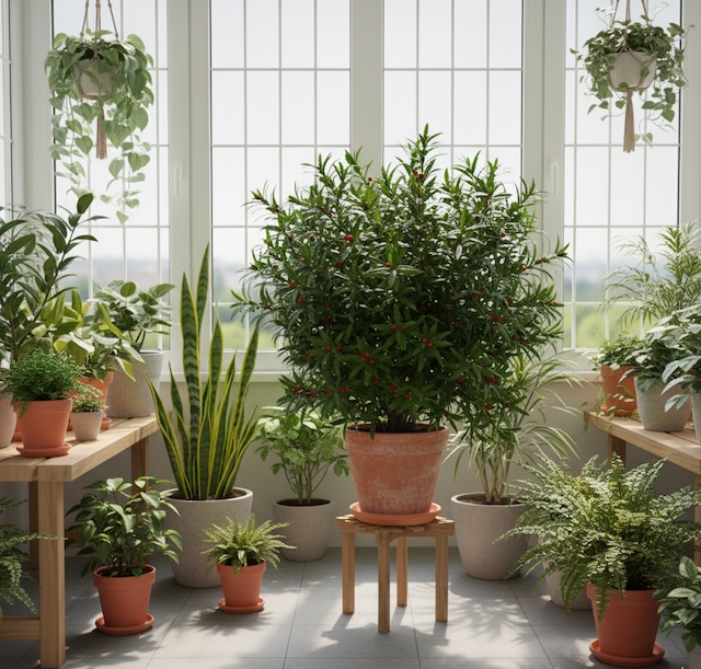 루스커스, Alpinia zerumbet