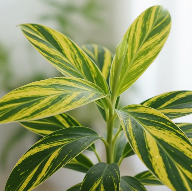 무늬알피니아, Alpinia zerumbet